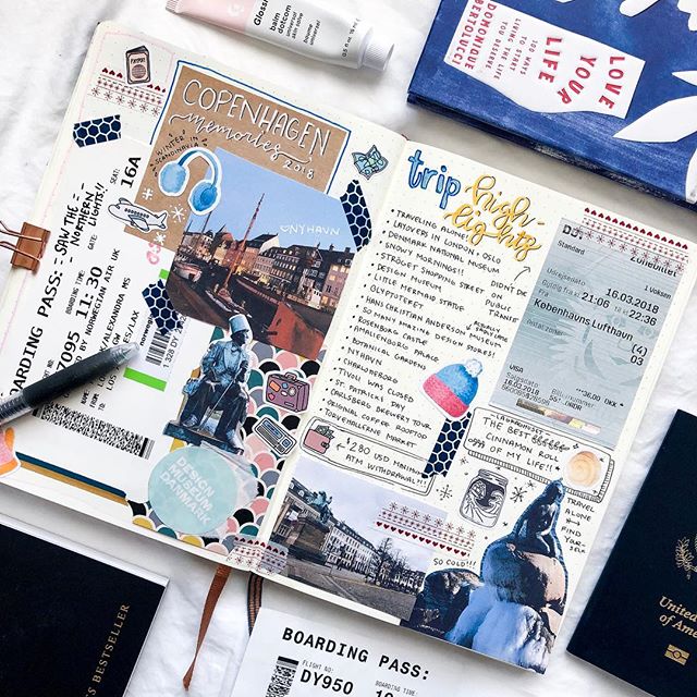 16 Bullet Journal Travel Page Ideas To Inspire Some Serious Wanderlust ...