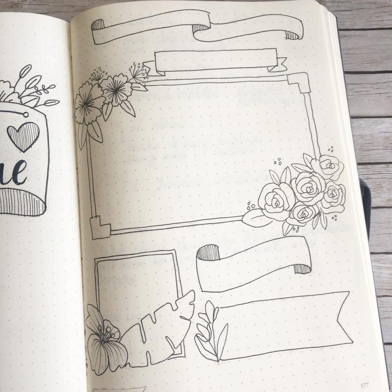 Looking for Bullet Journal Header ideas and Inspiration? Whether you use banners in your BuJo or not, you will love these ideas! Get creative with these easy to follow bullet journal spread ideas you'll love #bulletjournal #bujo