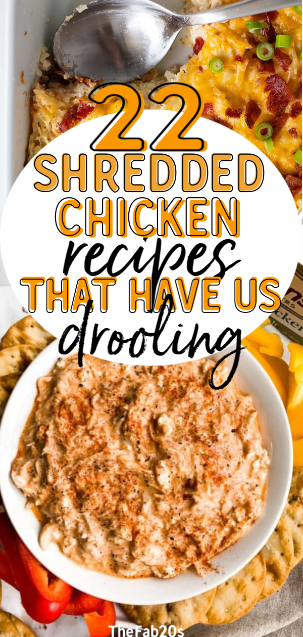 Looking for the most drool-worthy, mouthwatering shredded chicken recipes? I have rounded up my absolute favorite recipes all the way from enchiladas and tacos to Italian carbonara! There is SO much you can do with shredded chicken, you will love these easy dishes #shreddedchicken #recipes