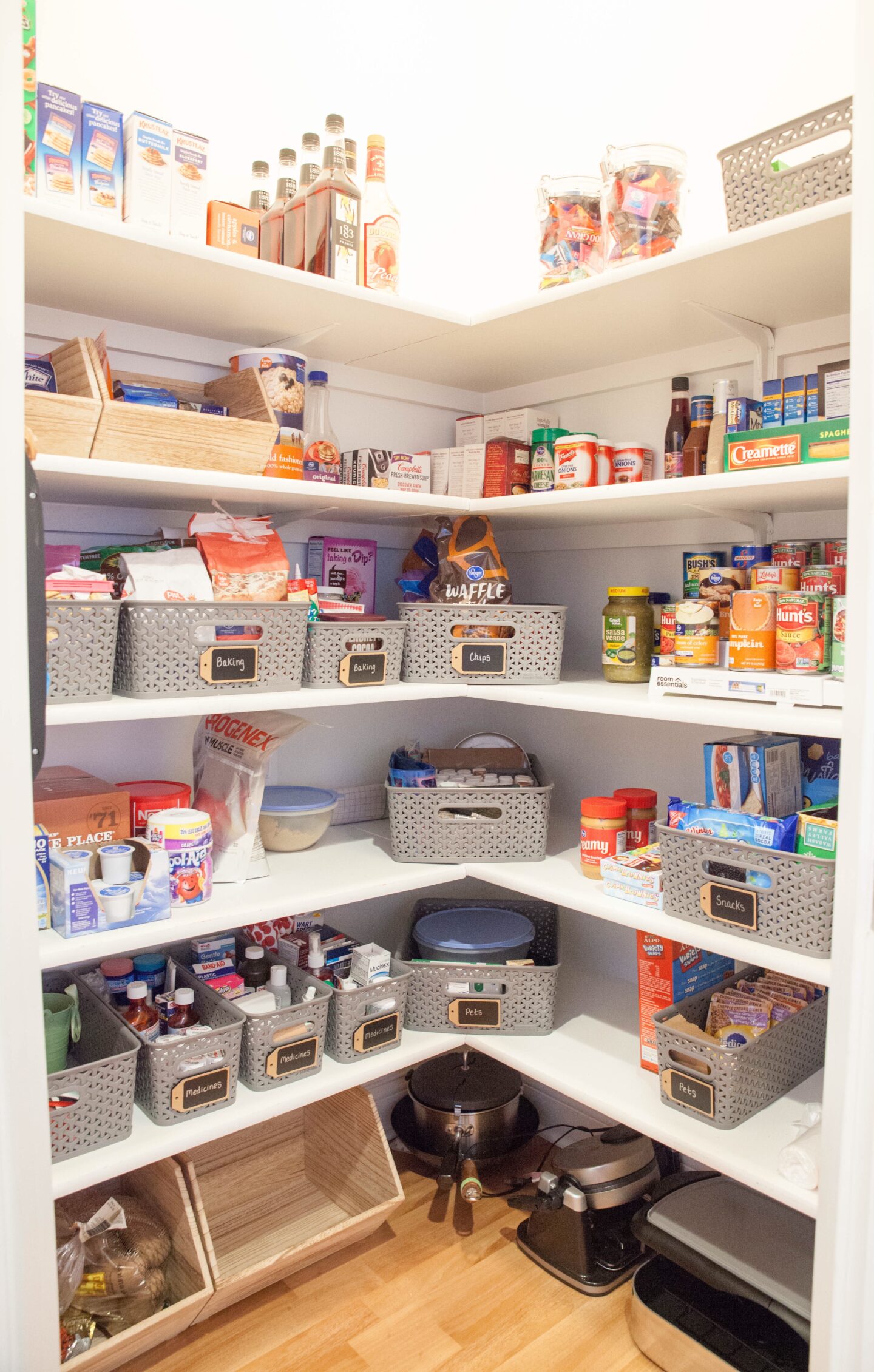 Dollar Tree Pantry Organization, Pantry Organization on a Budget