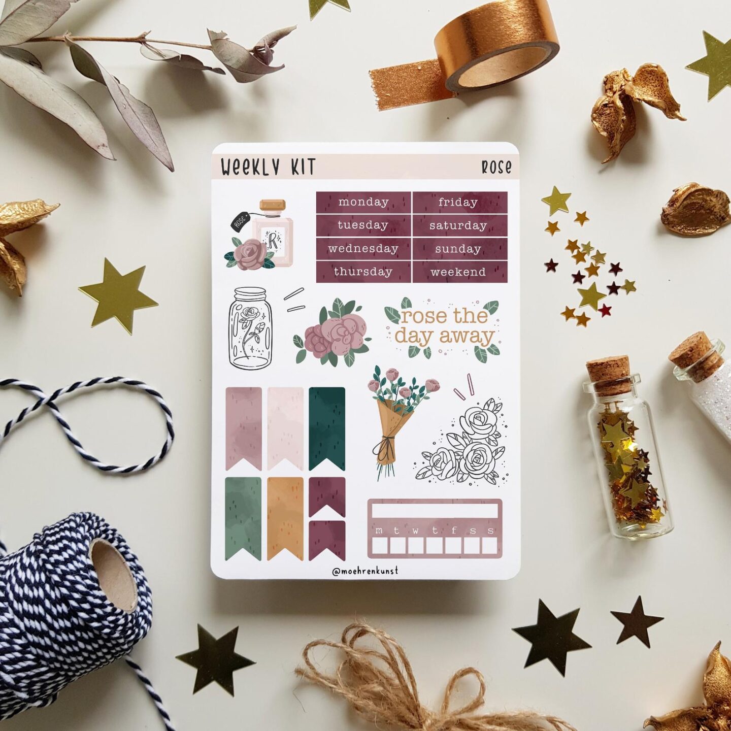 Stickers are a bullet journal lovers best friend! Give the journal aficionado in your life a pack of stickers to design their favorite pages in their planner