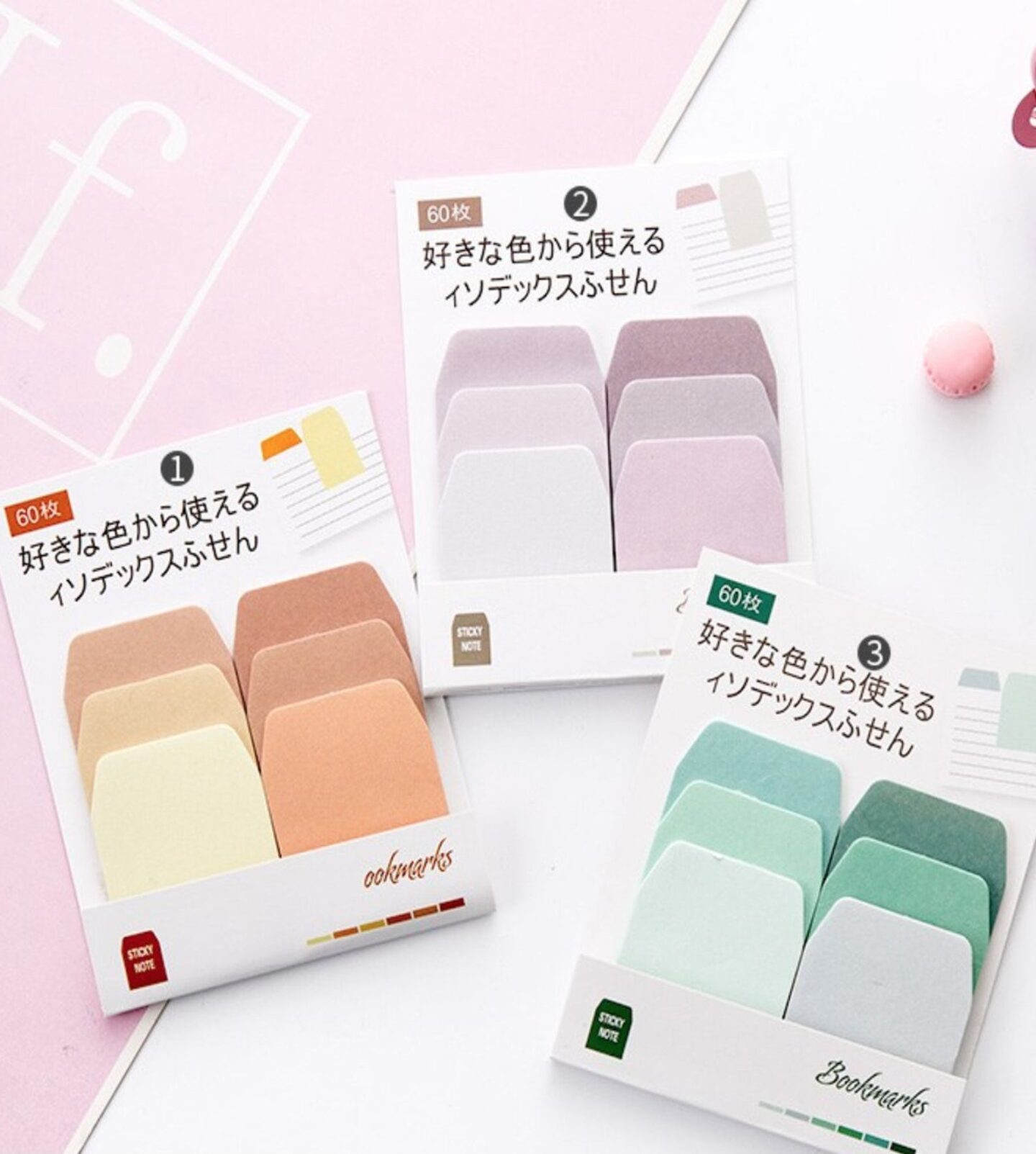 Sticky tabs and Diary sticky notes - Multi coloured sticky notes perfect gift idea for bullet journals