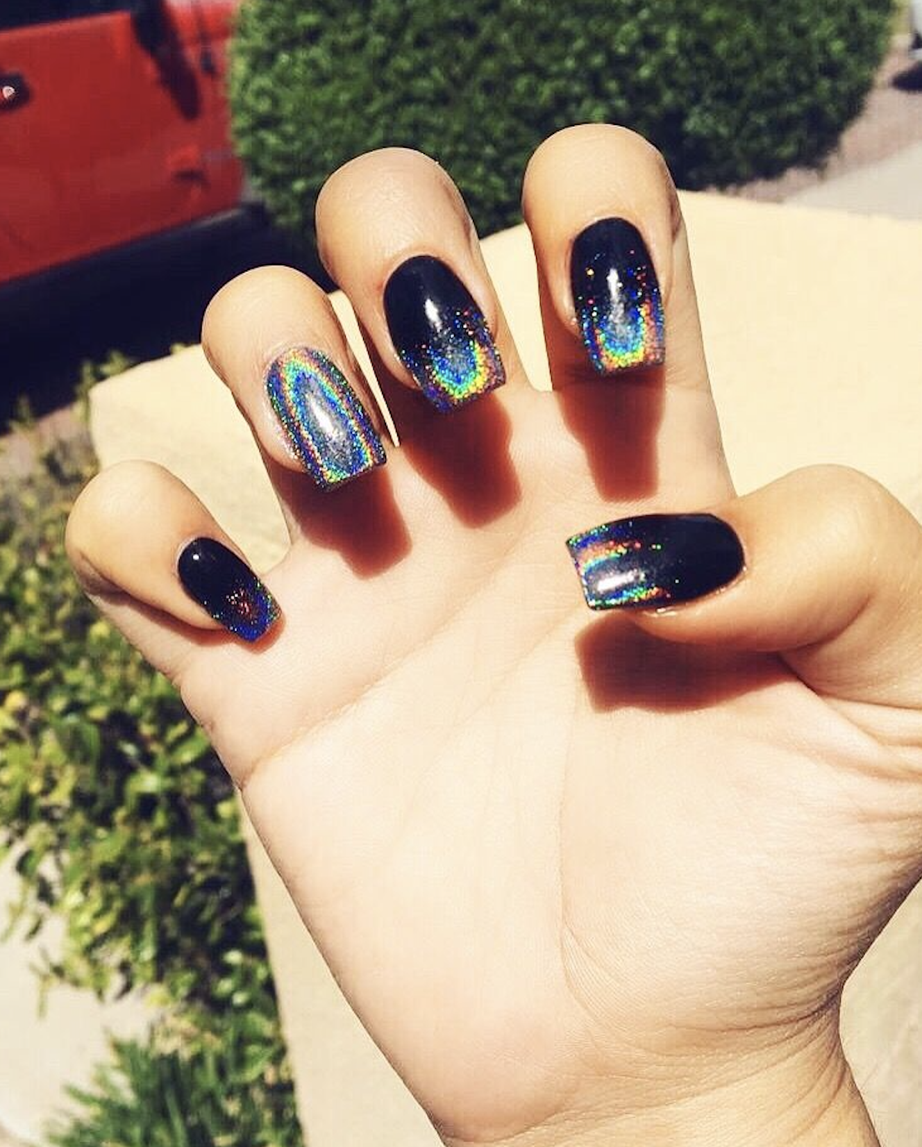 31 Black Ombre Nails That Are F***ing Badass - TheFab20s